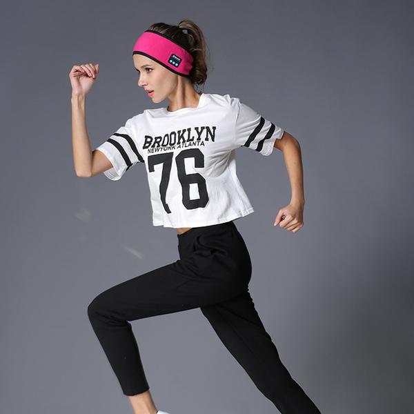 Wireless Bluetooth-Compatible Headband