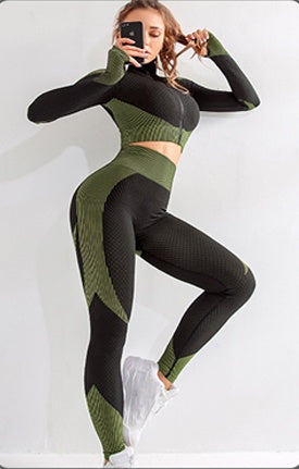 Seamless Workout Yoga Clothing Sets