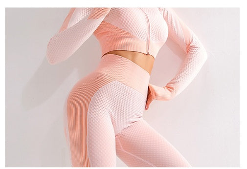 Seamless Workout Yoga Clothing Sets